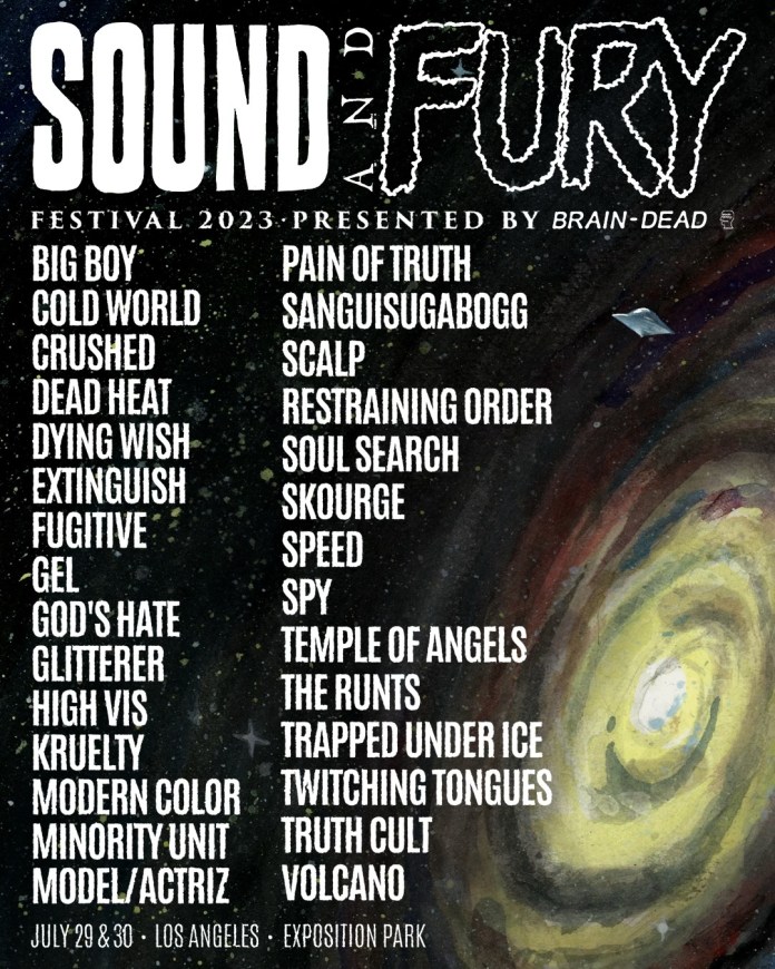 Sound And Fury 2023 Lineup Has Trapped Under Ice, Twitching Tongues, Speed, Gel, So Much Hardcore
