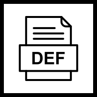 Def File Document Icon Icons Download Free Vector Icons Noun Project