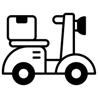 Delivery Scooter Icons Download Free Vector Icons Noun Project