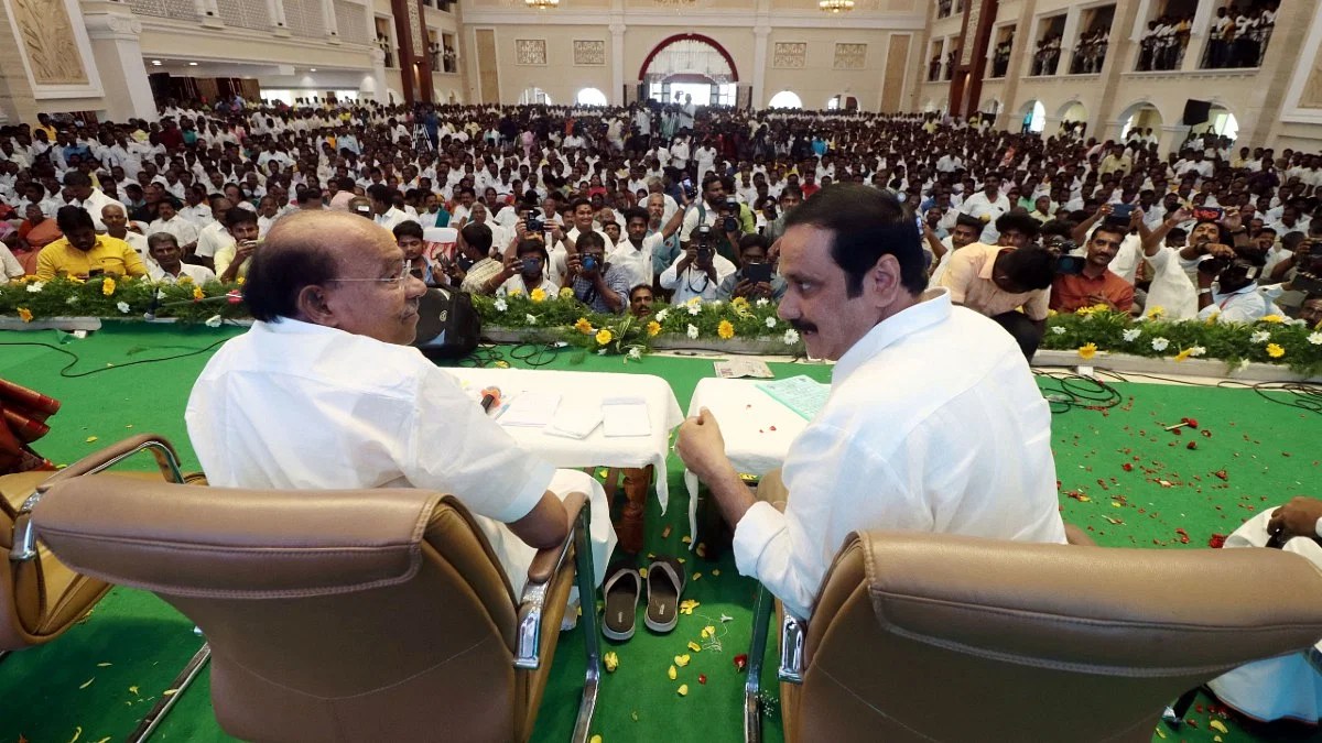 ‘Can’t sit dummy & give party to son Anbumani,’ says Ramadoss as PMK feud reaches Madras HC