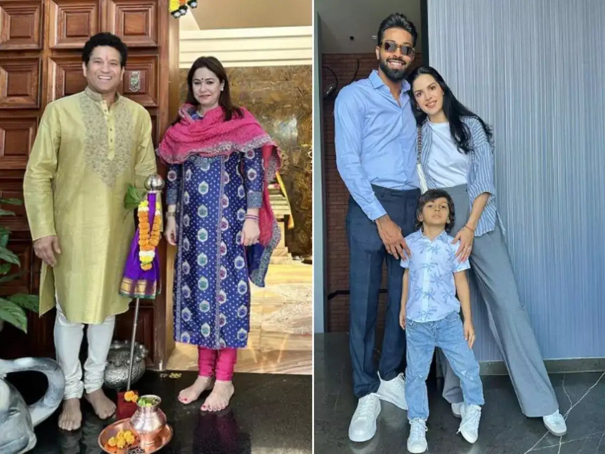 From Sachin Tendulkar-Anjali Mehta to Hardik Pandya-Natasa Stankovic: How Indian cricketers met their partners | The Times of India