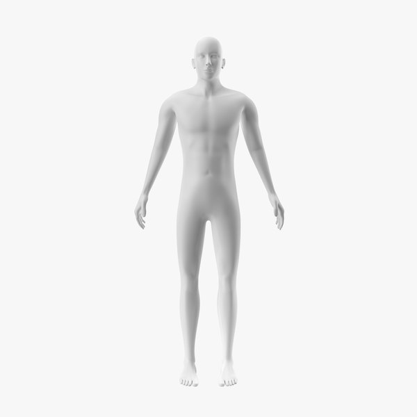 3d Model Gender Neutral Rigged Human Turbosquid 1272074