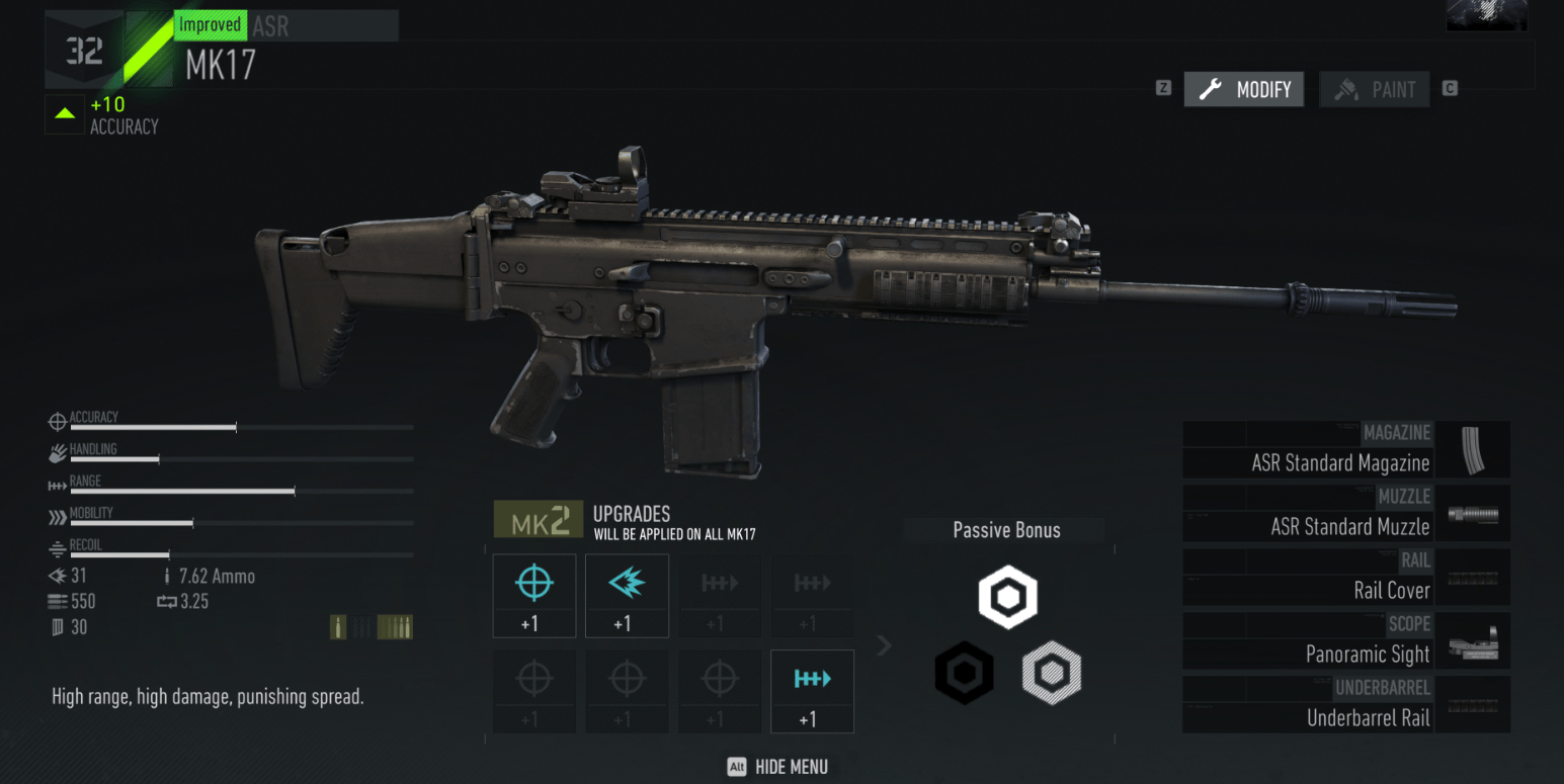 ゴーストリコン ブレイクポイント』の武器 マーク | Ubisoft ヘルプ