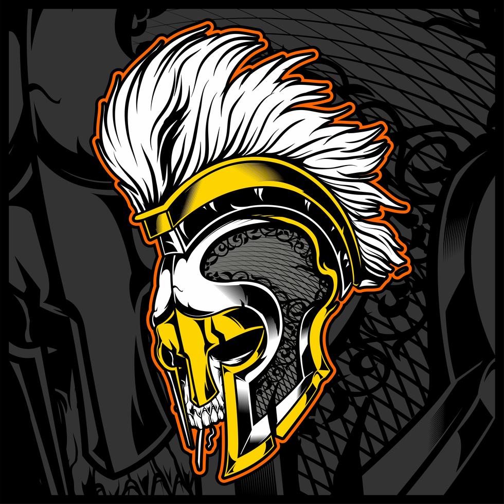 Head Skull With Helmet Gladiator Vector 540708 Vector Art At Vecteezy 980_x_980_jpg