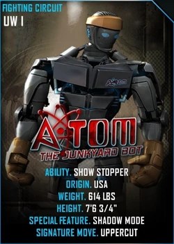 Atom Real Steel Wiki Fandom