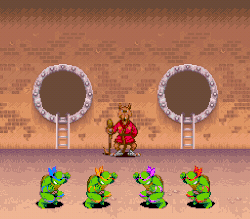 Teenage Mutant Ninja Turtles Turtles In Time Video Game Animations Tmntpedia Fandom