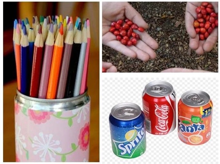 Tempat Pensil Dari Kaleng Bekas – Sedang