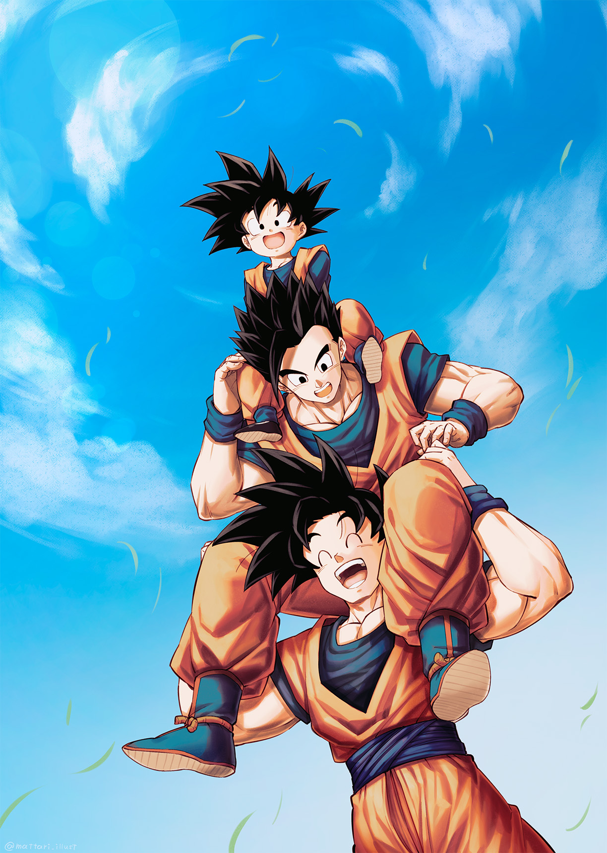 Son gohan son goku porn comic