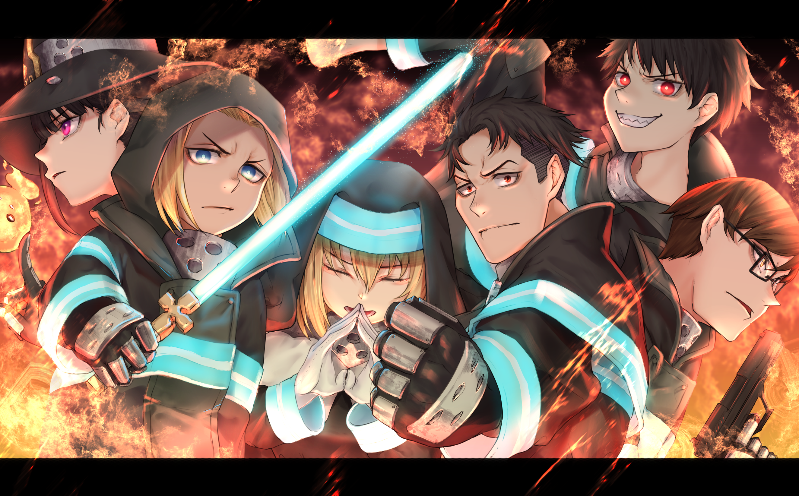 100 Fire Force Ideas Shinra Kusakabe Fire Fire Brigade