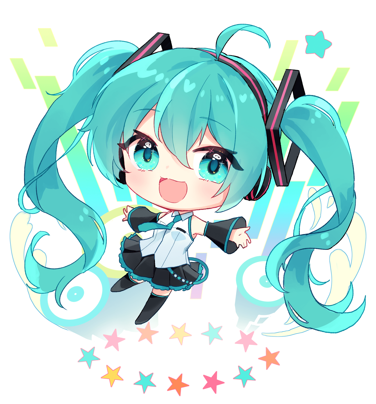 Hatsune Miku - VOCALOID - Image by spi1116 3758075 - Zerochan Anime Pjms_miku