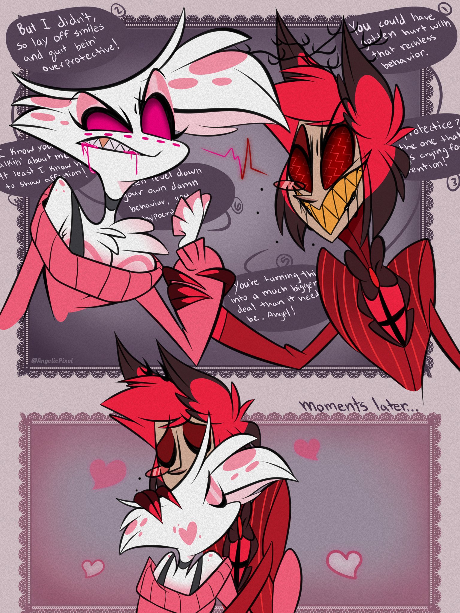 Hazbin hotel angel dust porn comic