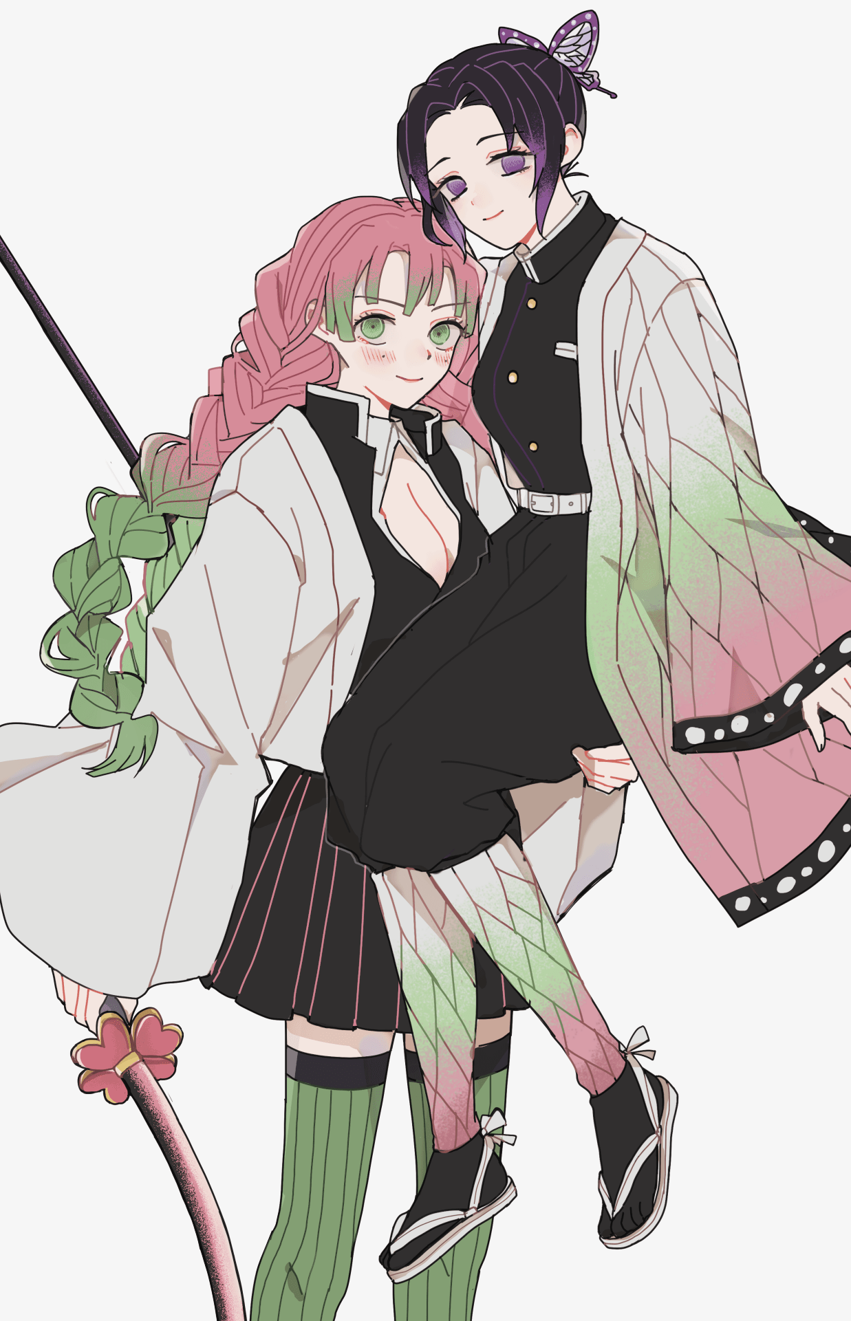 Demon slayer mitsuri x shinobu