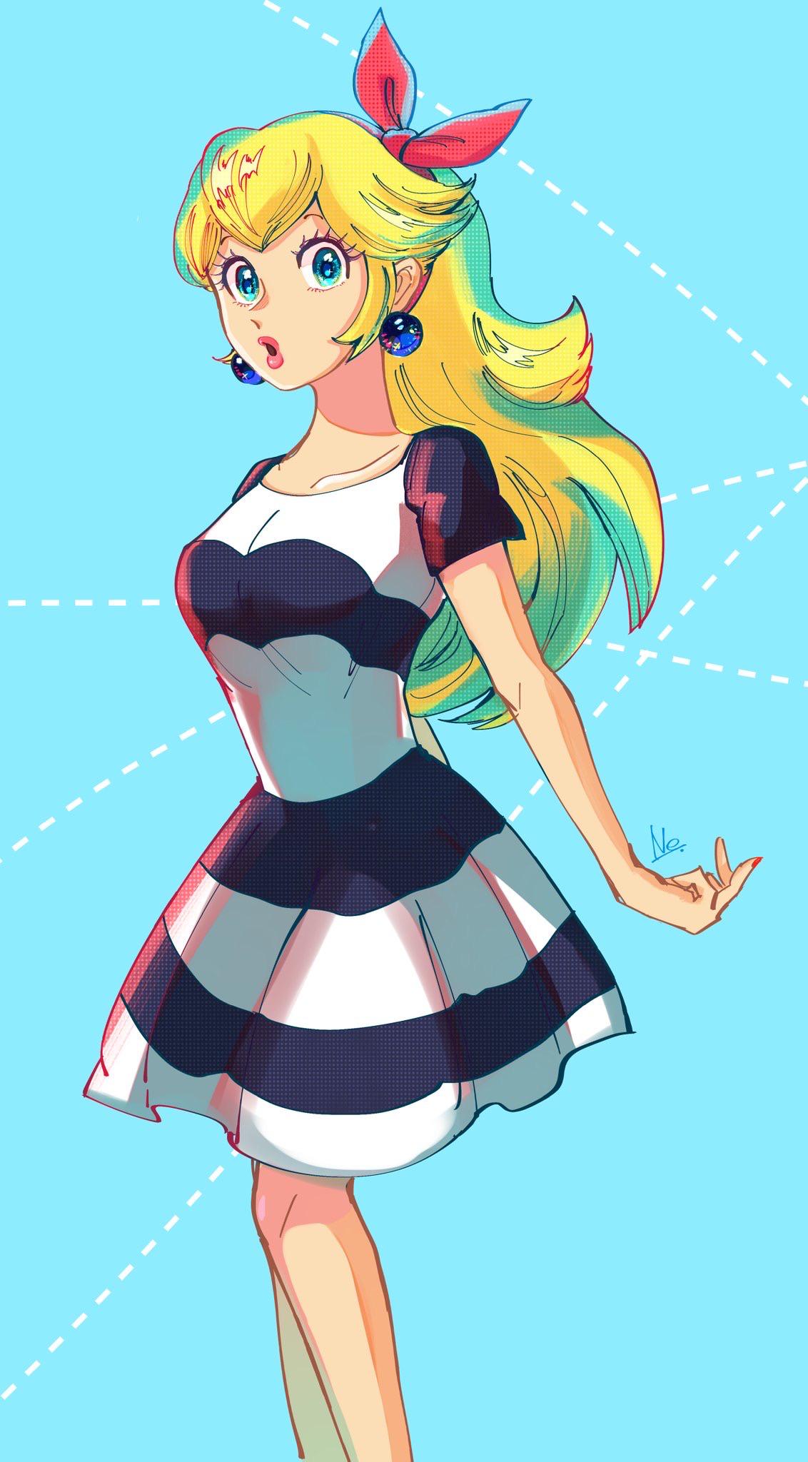 Hot naked princess peach