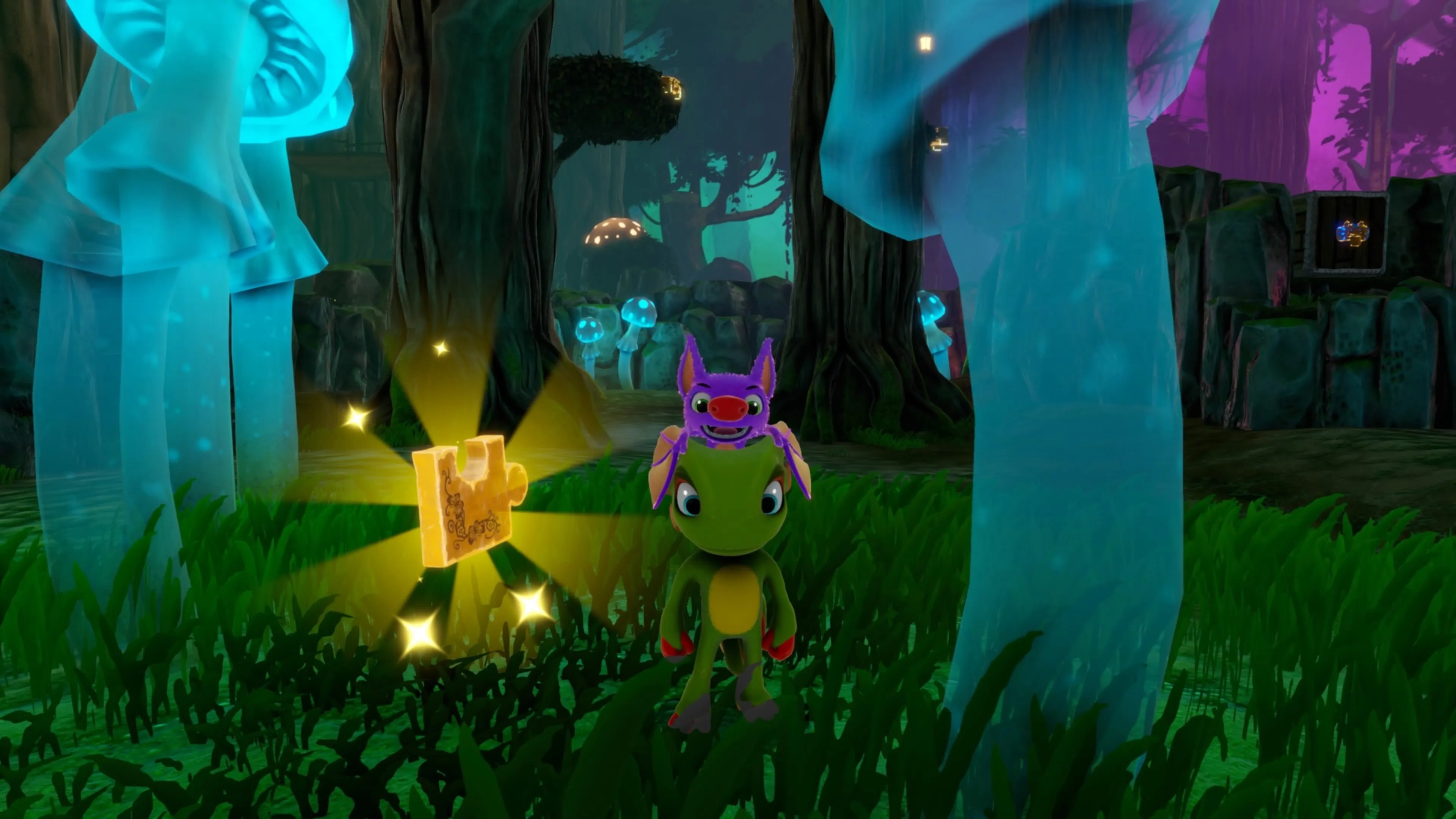 Yooka-Replaylee: All Pagie Puzzle Piece Locations In Moodymaze Marsh
