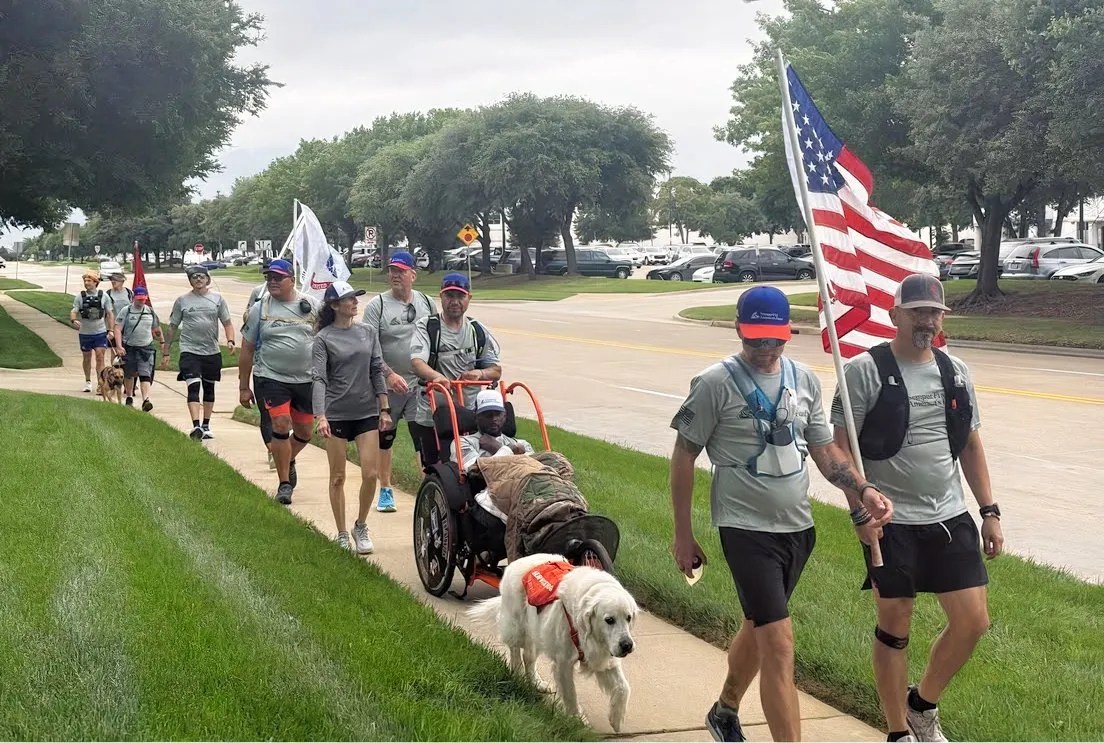 Veterans Hike 100 Miles in 5 Days to Support PTSD Recovery