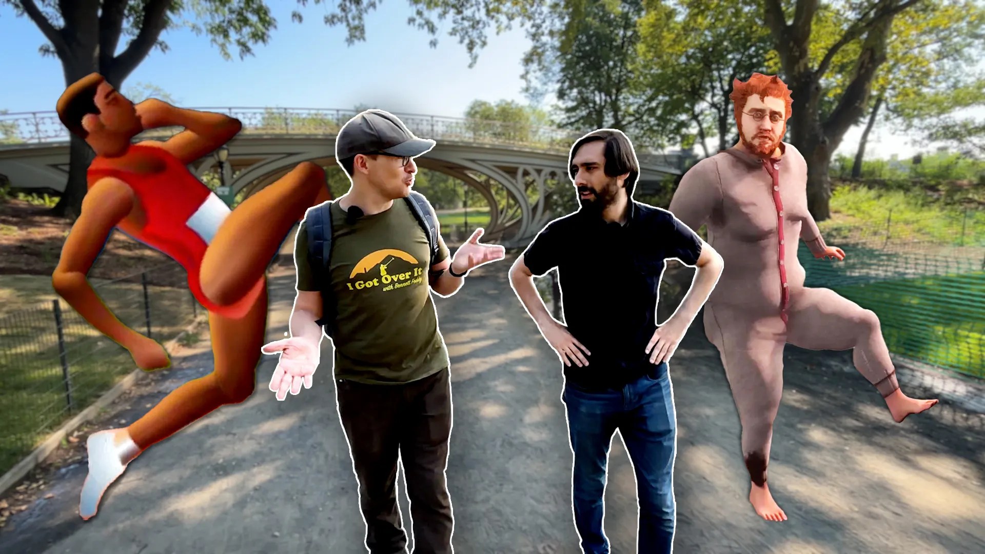 Bennett Foddy's Baby Steps started as 