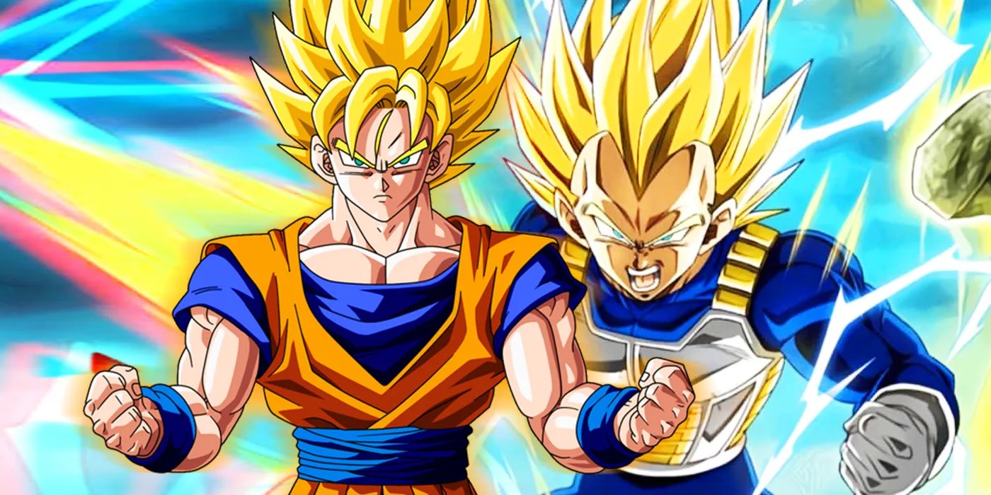 Pictures of vegeta and goku