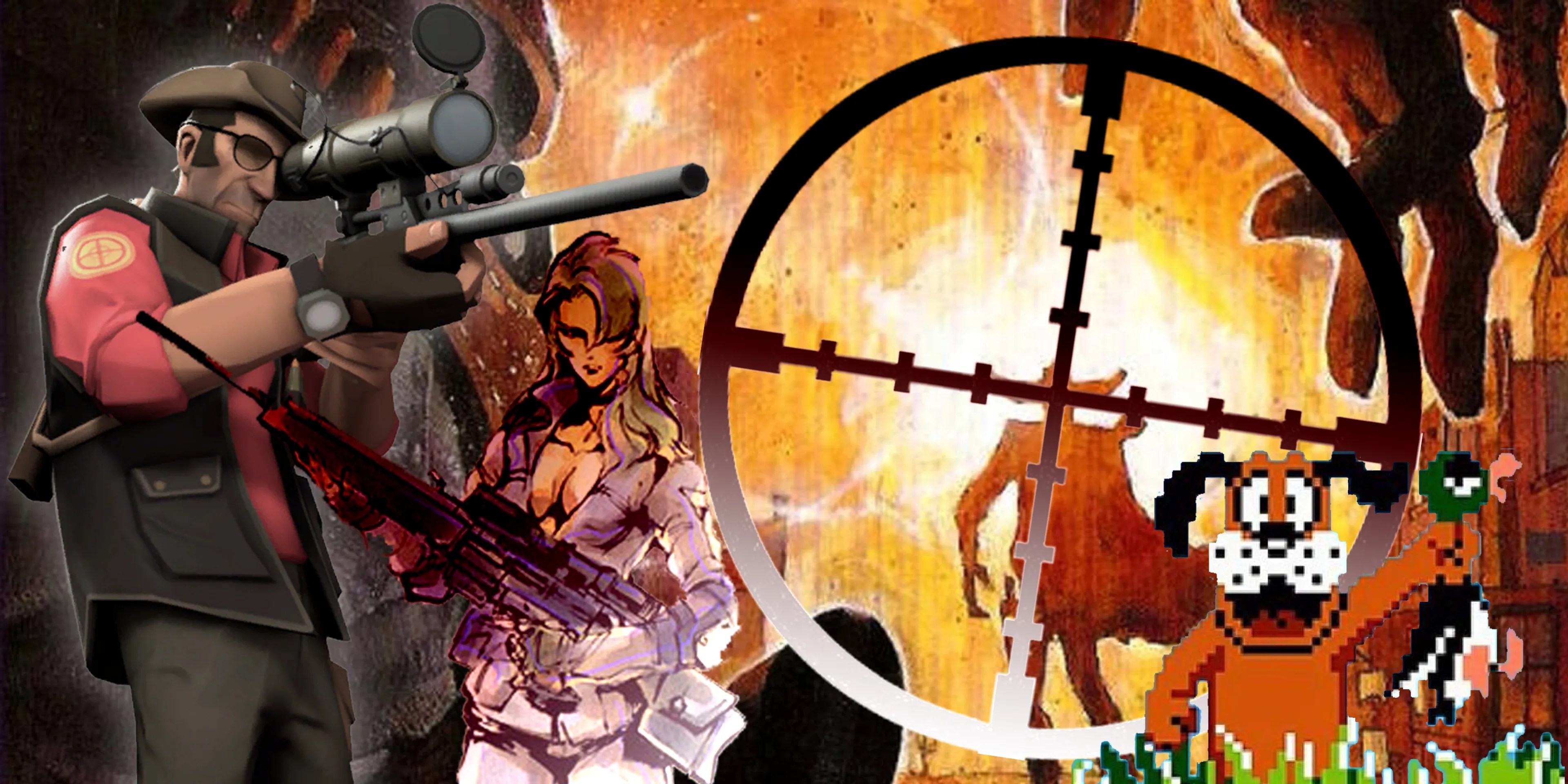 Headshot: 10 Games That Show The Evolution Of Sniping In Video Games Sniper headshot