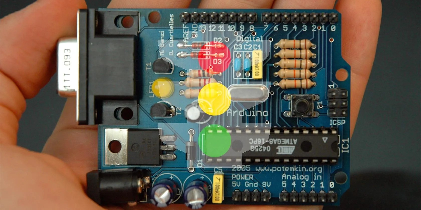 Traffic Light Controller Circuit Block Diagram