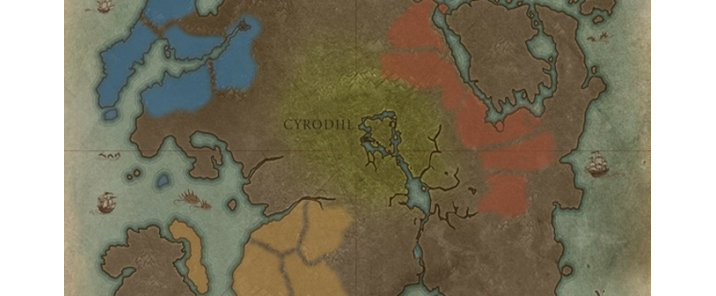 Carte interactive de Tamriel - Millenium