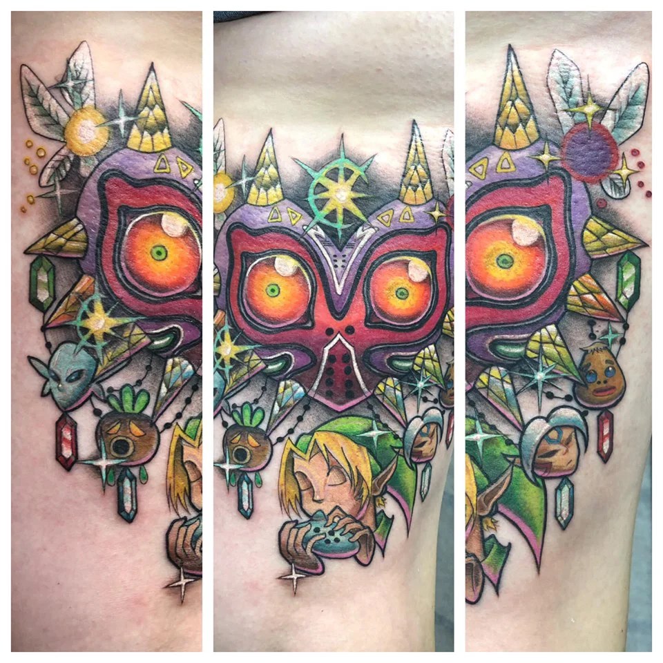 Majora's Mask Tattoo. - The Art Of B.benjamin 960_x_960_jpg