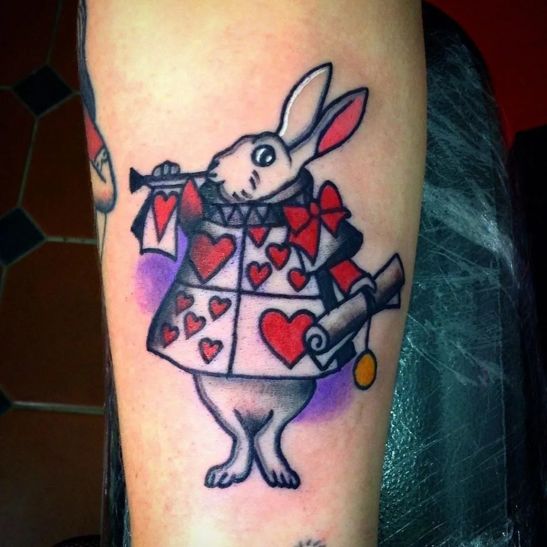 10 Tattoos For Fans Of Alice In Wonderland - Wechoiceblogger 1080_x_1080_jpg