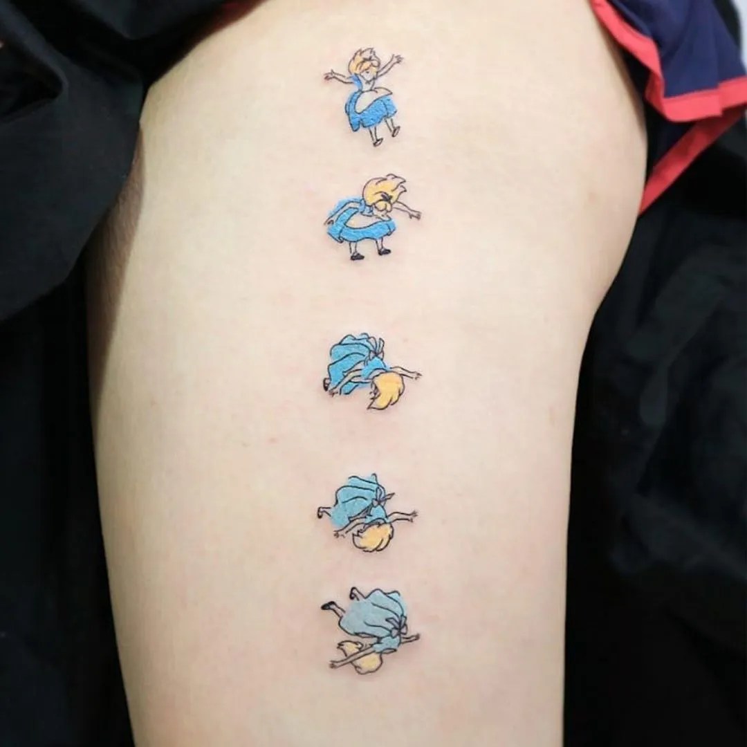 10 Tattoos For Fans Of Alice In Wonderland | Screenrant 963_x_963_jpg