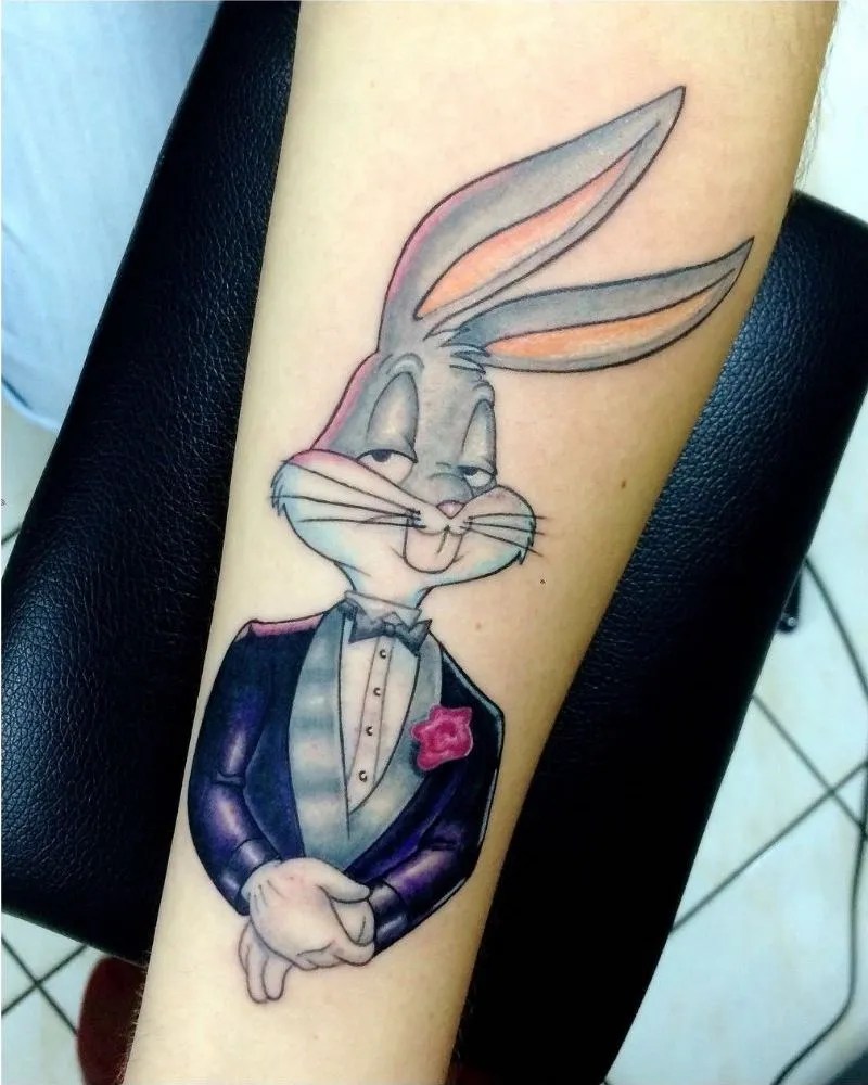 Looney Tunes: 10 Bugs Bunny Tattoos That Any Fan Will Adore 1000_x_800_jpg