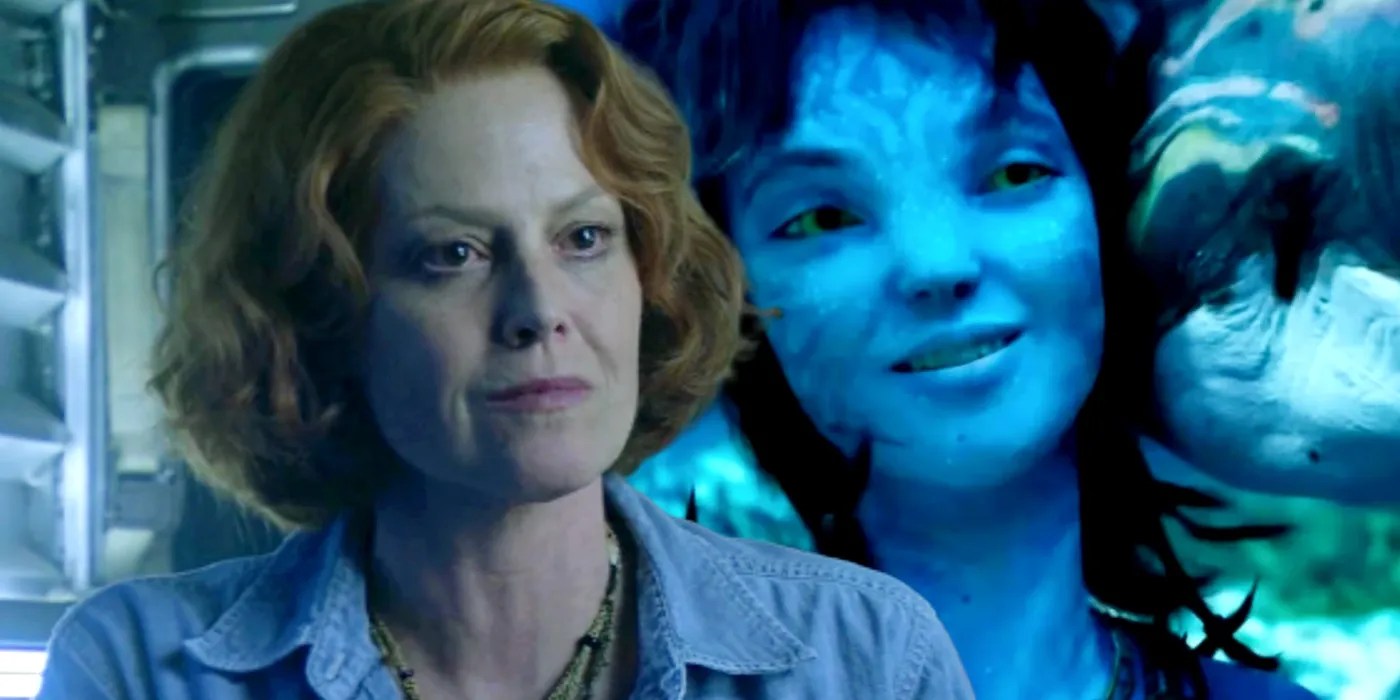 Avatar Way of Water concept art shows how Sigourney Weaver became