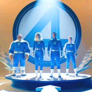 The Fantastic Four Greet The MCU With A Recreation Of A Classic Marvel Comic Panel In Fantastic Four: First Steps Concept Poster