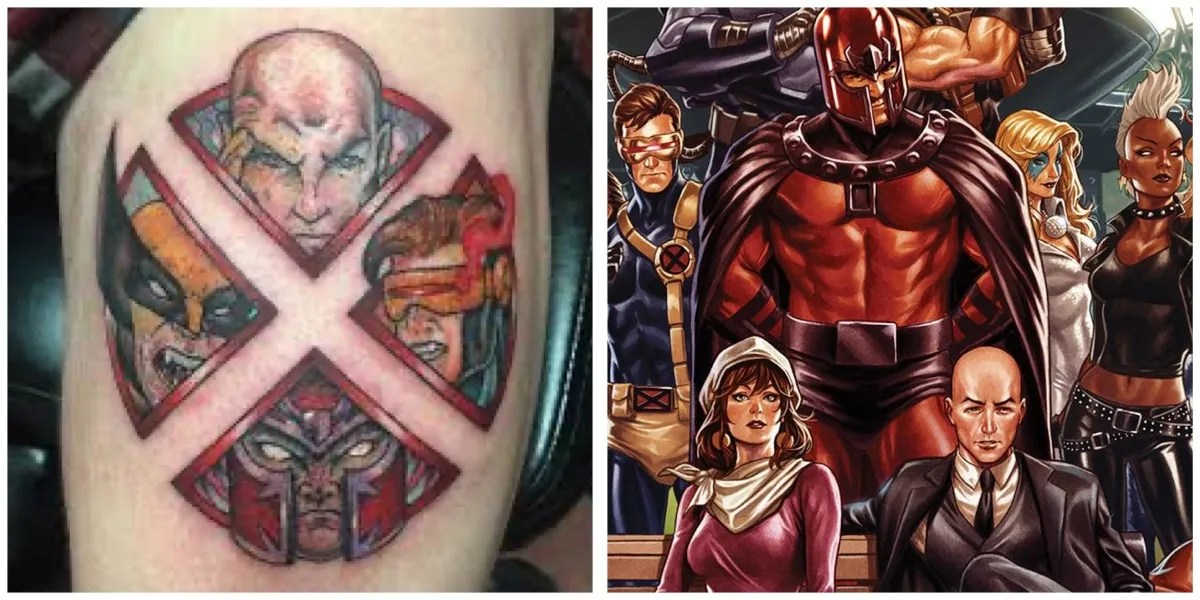 X-Men: 10 Tattoos Only Devoted Fans Will Understand | Screenrant 370_x_740_jpg