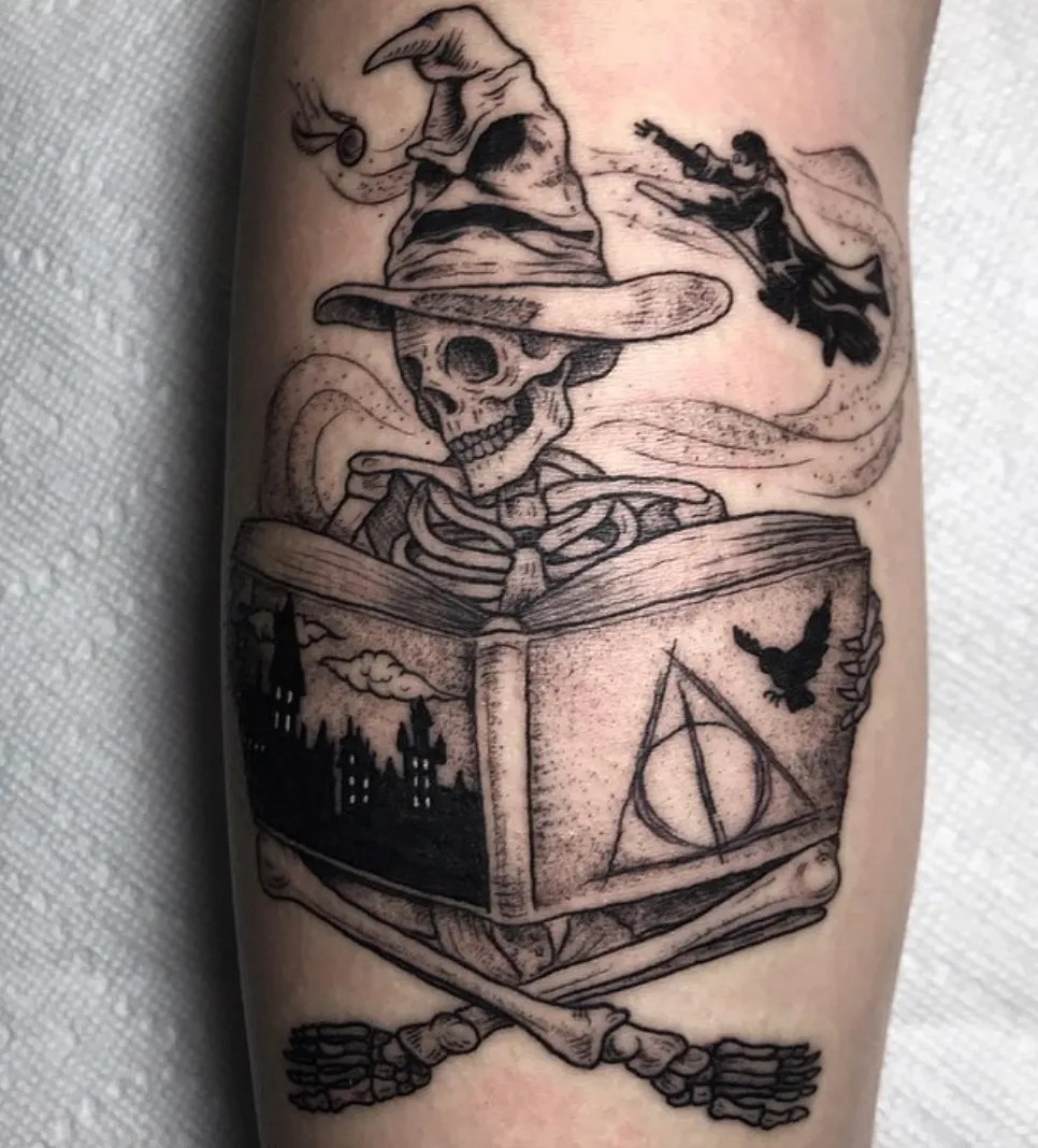 Harry Potter 10 Sorting Hat Tattoos Fans Will Love - Wechoiceblogger 1068_x_966_jpg
