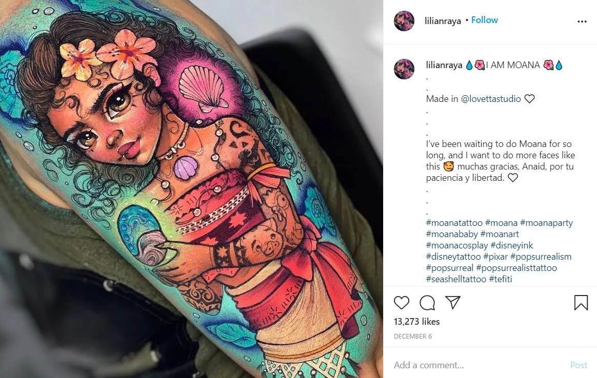 Disney's Moana 10 Tattoos That Even Maui Would Want Inked On His Body - Wechoiceblogger 738_x_1164_jpg
