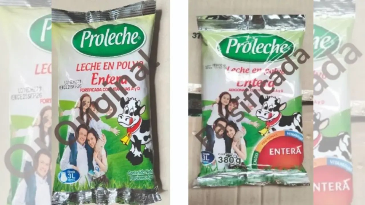 Be careful with the milk! Alert for counterfeit product that would be circulating without control in Colombia