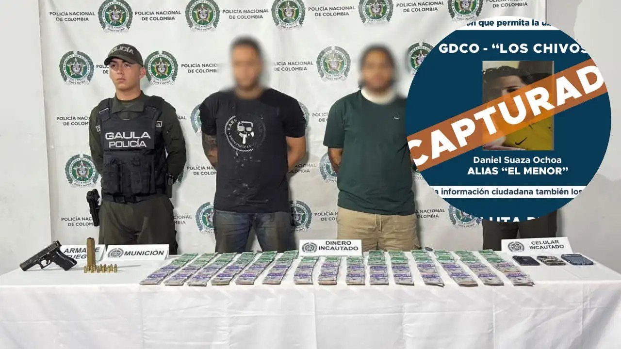 Capturado alias ‘el Menor’, máximo cabecilla de ‘Los Chivos’ Capturado alias ‘el Menor’, máximo cabecilla de ‘Los Chivos’