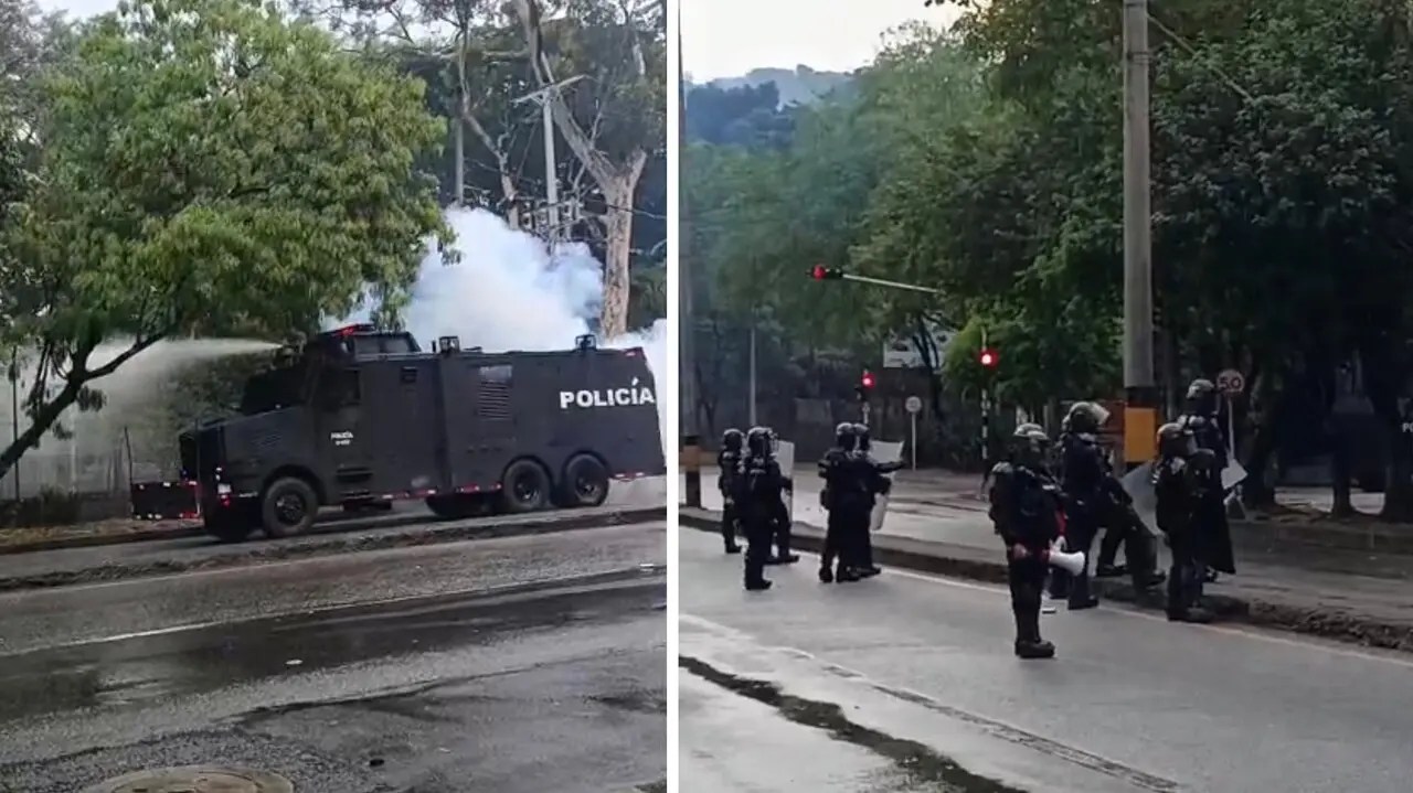 Detalles de las capturas por los disturbios en la UdeA/Min30