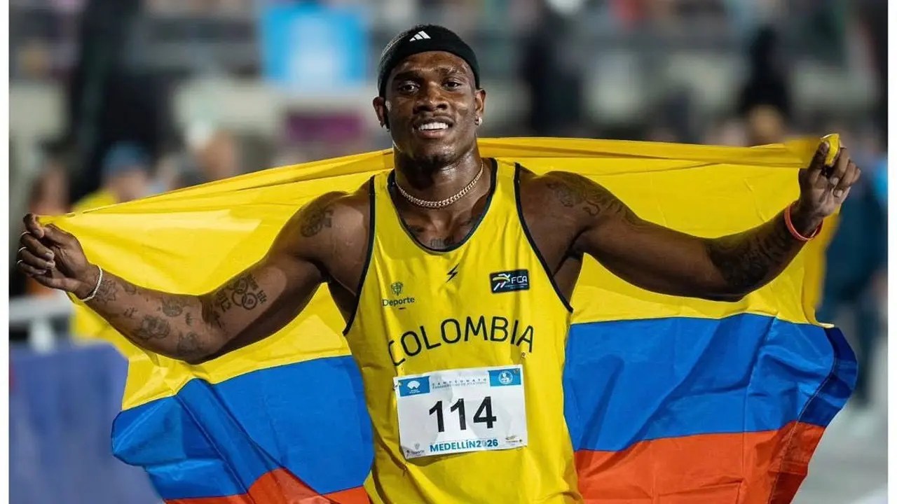 ¡Histórico! Ronal Longa destroza los cronómetros en Medellín: récord sudamericano y récord mundial en los 100 metros 1 ronal longa 2