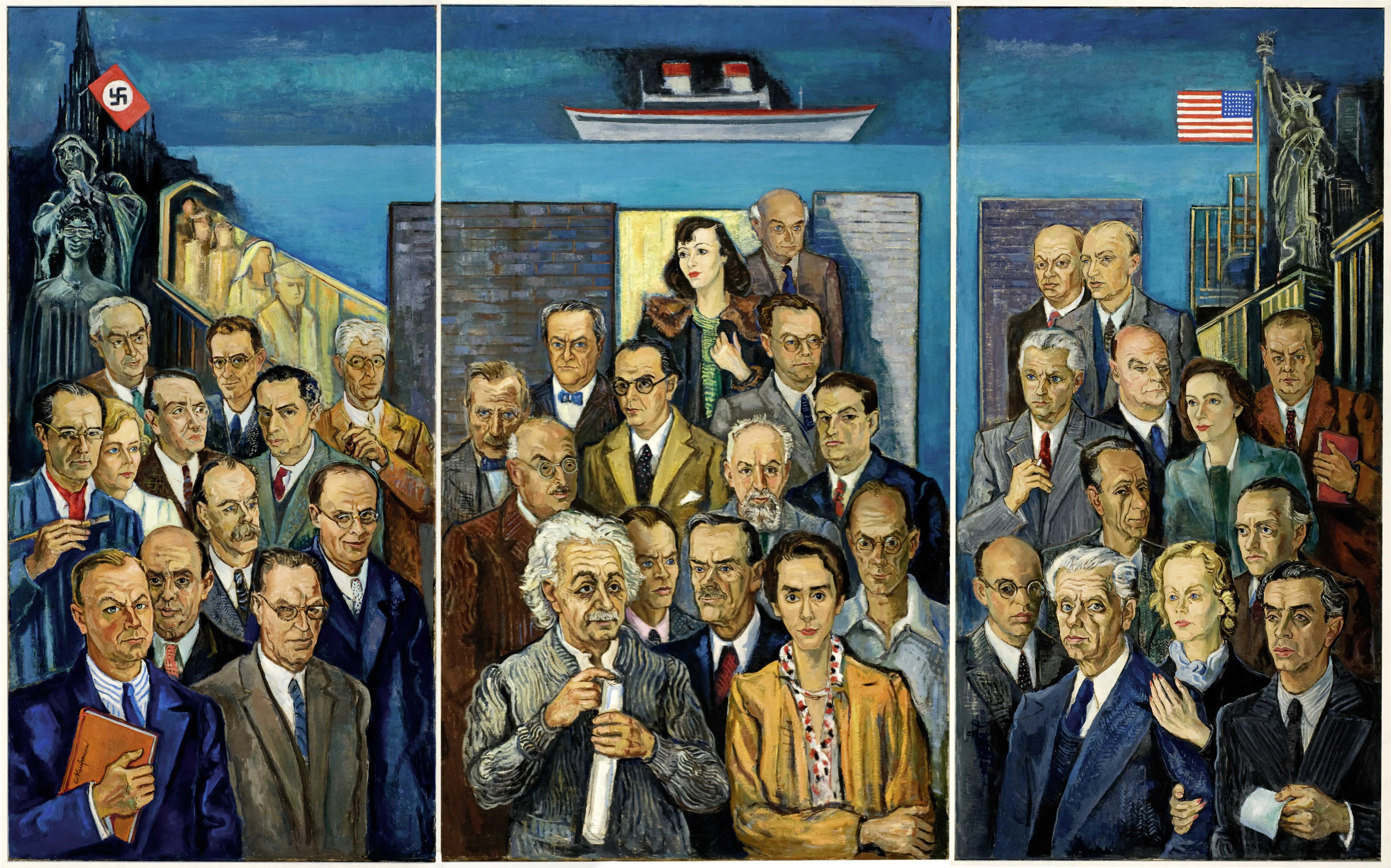 Modern Group Portraits In New York Exile Community And Belonging In The Work Of Arthur Kaufmann And Hermann Landshoff Stedelijk Studies