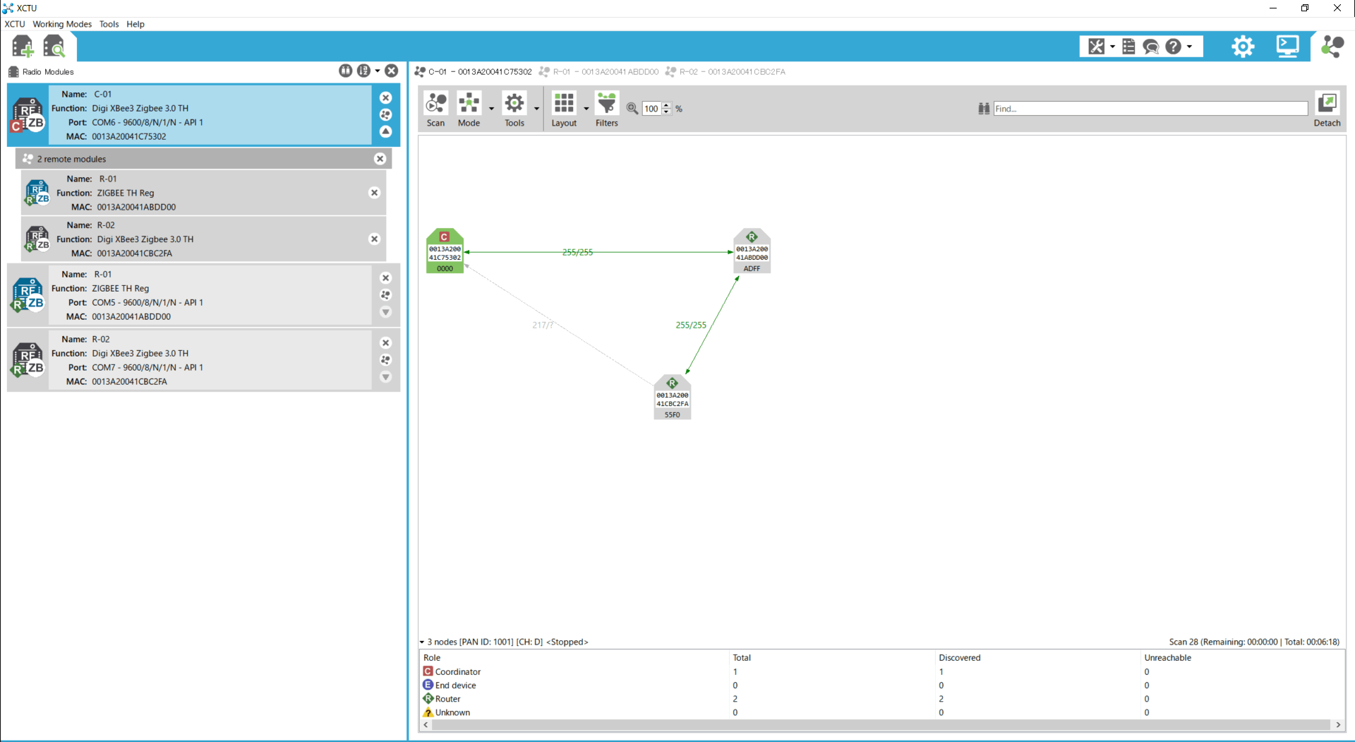 XBee無線ネットワーク：XBee-ZBメッシュネットワークの構築② | STEMSHIP