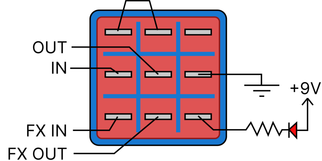 Circuit 1 Of 48 The Bypass Stompbox Electronics
