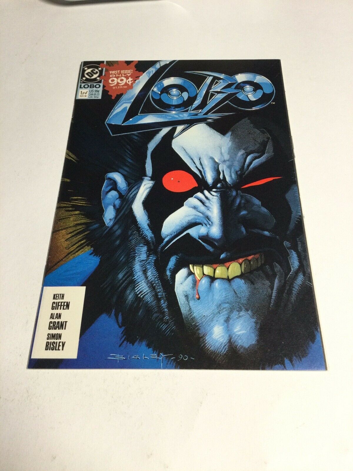 Lobo 1 Nm Near Mint Dc Comics Comic Books Copper Age Dc Comics Lobo Hipcomic