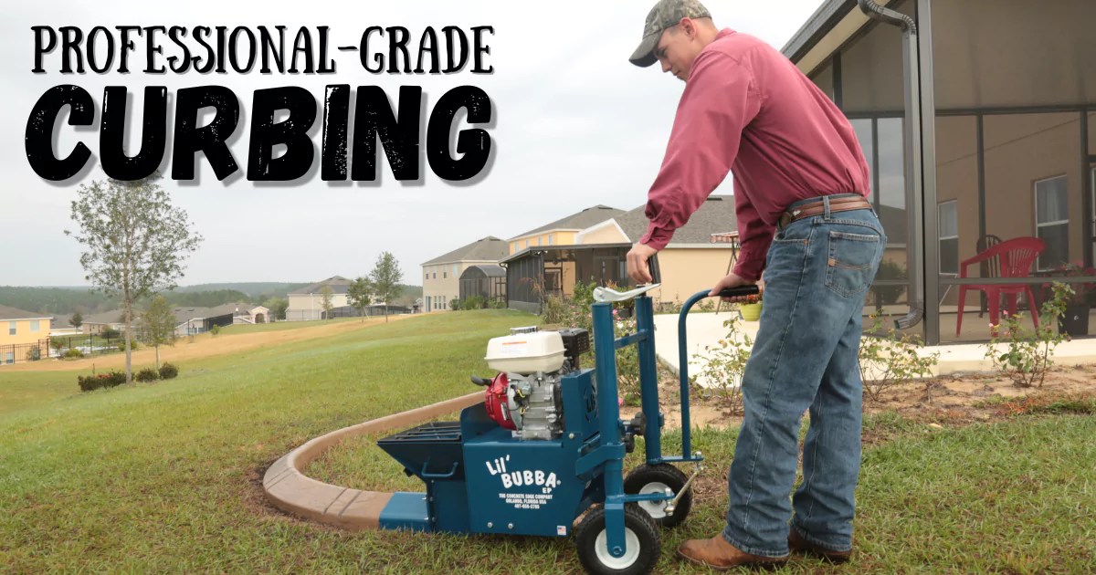 Concrete Curb Equipment: What You Need for Professional-Grade Curbing