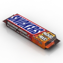 3d Model Snickers Category Kitchen Ware