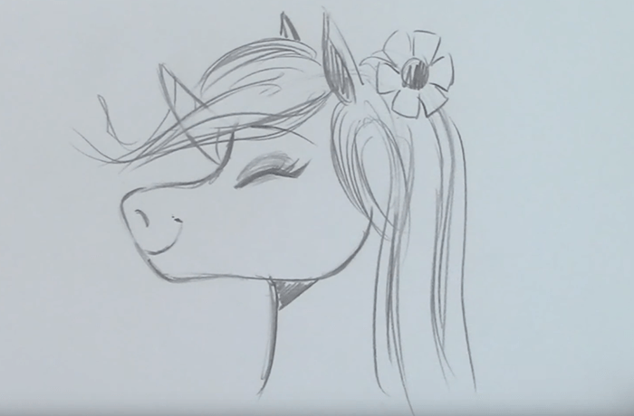 как легко нарисовать единорога