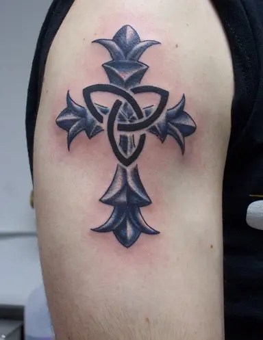 25+ Stylish Cross Tattoo Designs For Men And Women 497_x_384_webp