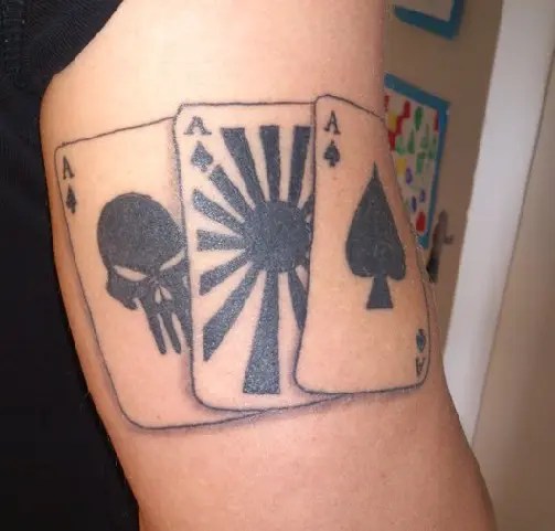 Top 9 Excellent Ace Tattoo Designs And Ideas | Styles At Life 481_x_503_webp