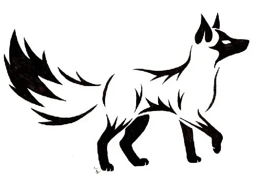 10 Simple And Best Fox Tattoo Designs For Men And Women 379_x_502_webp