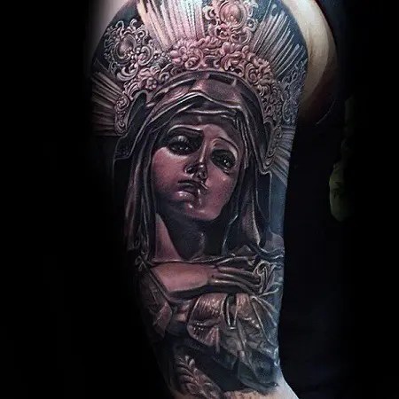 9 Religious & Spiritual Virgin Mary Tattoos 450_x_450_webp