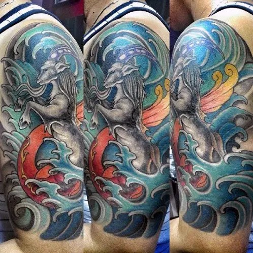 9 Most Stunning Ocean Tattoo Designs | Styles At Life 498_x_498_webp