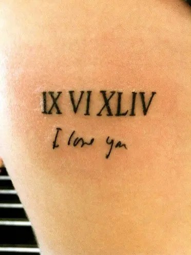 15 Best Roman Numeral Tattoo Designs, Ideas And Meanings 497_x_372_webp